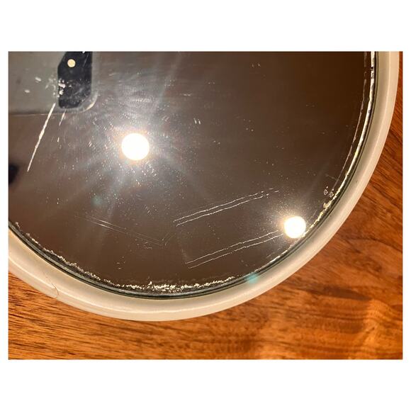 Vintage Hand Mirror Ceramic Blonde Woman, French Inspired, McRae's 1970s, Old - Picture 4 of 9